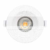 LED Einbauspot 6,5W weiß rund IP20 Ø 8.5 cm (deckenausschnitt) CCT 3 in 1  (warmweiß 3000K, neutralweiß 4200K, kaltweiß 6500K)