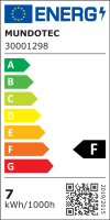 LED Einbauspot 6,5W weiß rund IP20 Ø 8.5 cm (deckenausschnitt) CCT 3 in 1  (warmweiß 3000K, neutralweiß 4200K, kaltweiß 6500K)