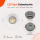 LED Einbauspot 6,5W weiß rund IP20 Ø 8.5 cm (deckenausschnitt) CCT 3 in 1  (warmweiß 3000K, neutralweiß 4200K, kaltweiß 6500K)