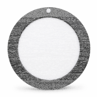 LED Aufbauleuchte Deckenleuchte rund schwarz 18 Watt IP20 mit Sensor  CCT 3 in 1 (warmweiß 3000K, neutralweiß 4200K, kaltweiß 6400K)