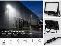 LED Flutlichtstrahler IP65 150W - 175W - 200W CCT 3000K/4000K/6500K/