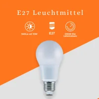 LED Leuchtmittel E27 15 Watt | A65 5 CCT 2700K/ 3000K /...